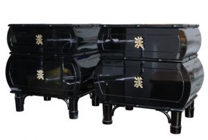 Furniture inspired by Asia - black gloss drawers.jpg